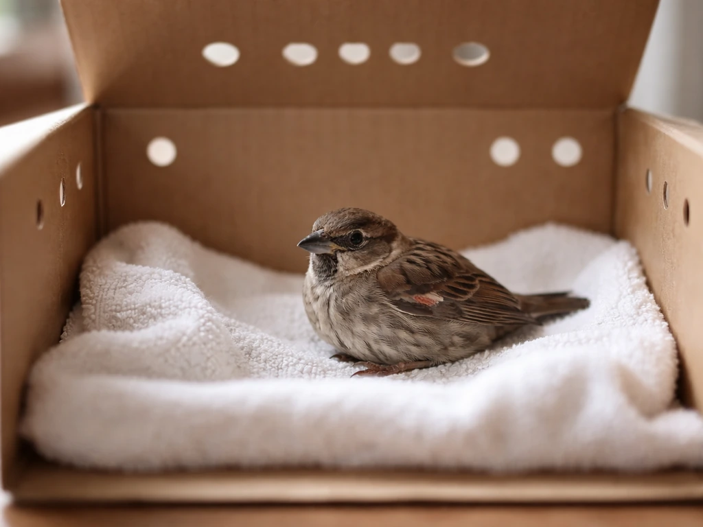 How Long to Keep an Injured Bird in a Box