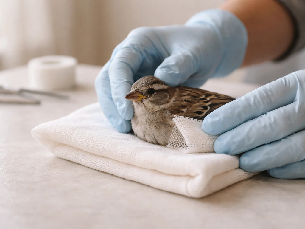 How to Treat a Bleeding Bird: First Aid Step by Step