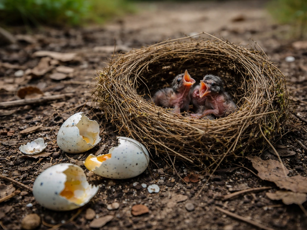 Bird Nest Fell Out of Tree With Broken Eggs: What to Do