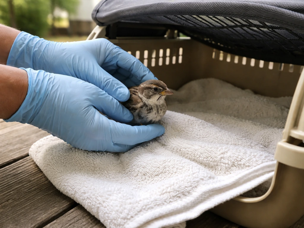 What to Do With a Bird That Can’t Fly: Step-by-Step