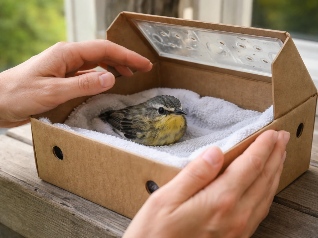 Bird Hit Window: What to Do When It Can’t Fly