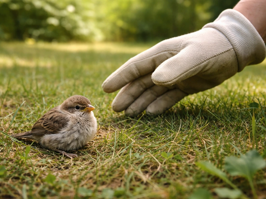 Found a Bird on the Ground What Should I Do Right Now